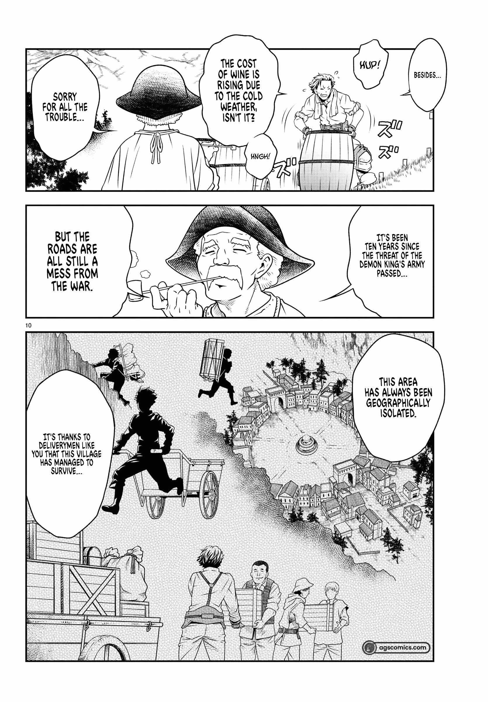 The Middle-aged Deliveryman Becomes an Invincible Swordsman as a Side Job Chapter 1 10